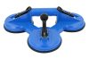 Ventuză pentru Sticlă, Suport Sticlă cu 3 Ventuze de 115 mm, Capacitate 130 kg - TC Technic SK2905