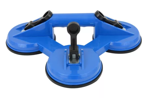 Ventuză pentru Sticlă, Suport Sticlă cu 3 Ventuze de 115 mm, Capacitate 130 kg - TC Technic SK2905