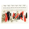 Set Cleme Tip Crocodil 50-60mm (28 bucăți) TC Technic SK2410 pentru Electricieni și Tehnicieni Electronici