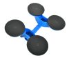 Ventuză pentru Sticlă, Suport Sticlă 4x115mm, 150kg Capacitate, TC Technic SK2906