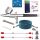 Set Aerograf Profesional Elite cu 3 Duze și Furtun Fengda BD-130K, 0.2 mm, 0.3 mm, 0.5 mm