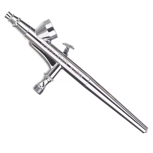 Set Aerograf Fengda BD-207K cu Duze de 0.2 mm, 0.3 mm și 0.5 mm, cu Furtun