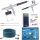 Set Aerograf Fengda BD-134K – Duze de 0,2mm, 0,3mm, 0,5mm, Pulverizator cu Două Funcții și Rezervor Lateral