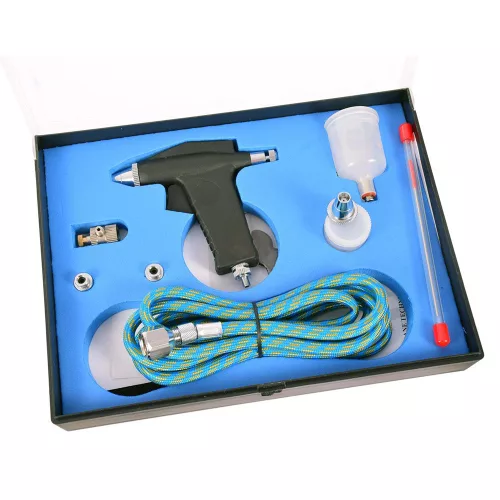 Airbrush Profesional Fengda BD-105K cu Furtun de Aer și Duze de 0.3, 0.5 mm