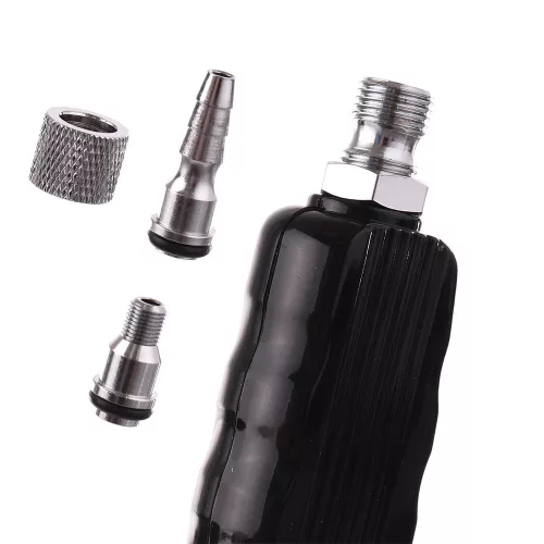 Set Aerograf Fengda BD-116C cu 3 Rezervoare și 3 Duze de 0.3, 0.5, 0.8 mm
