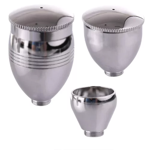 Set Aerograf Fengda BD-116C cu 3 Rezervoare și 3 Duze de 0.3, 0.5, 0.8 mm