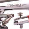 Set Aerograf Profesional Fengda BD-158S cu 3 Duze Mari și Două Rezervoare, 0.5, 0.8, 1.0 mm