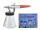 Set Aerograf Profesional Fengda BD-168 cu Duze 0,5 mm, 0,8 mm, 1,0 mm și Furtun 1,8 m