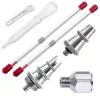 Set Aerograf Profesional Fengda BD-280K cu 4 Duze (0.2, 0.3, 0.35, 0.5 mm) și 2 Aerografe BD-280K