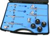 Set Aerograf Profesional Fengda BD-812 cu Duze și Furtunuri de 0,3 mm și 0,35 mm