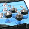 Set Aerograf Profesional Fengda BD-812 cu Duze și Furtunuri de 0,3 mm și 0,35 mm