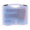 Set Airbrush Profesional cu Compresor pentru Artiști Mobilați Fengda BD-831, Duza 0,2 mm, Tensiune Intrare 230V, Ieșire 12V, Presiune Maximă 30 PSI (~2,07 bar), Furtun 1,5 m