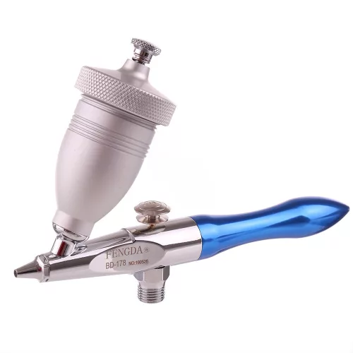 Pistol Mini de Sablat Fengda BD-178 cu Furtun de 1,8 metri și Filtru de Aer, Furtun de 1/8 țoli, Furtun de 1/8 țoli, pentru Îndepărtarea Ruginii și Curățarea Pieselor Mici