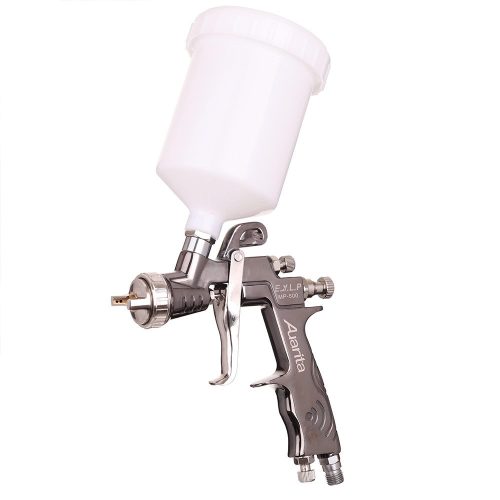 Pistol de Pulverizare Auarita MP-500 LVLP cu Duza 1,1 mm, 600 ml, Oțel Inoxidabil