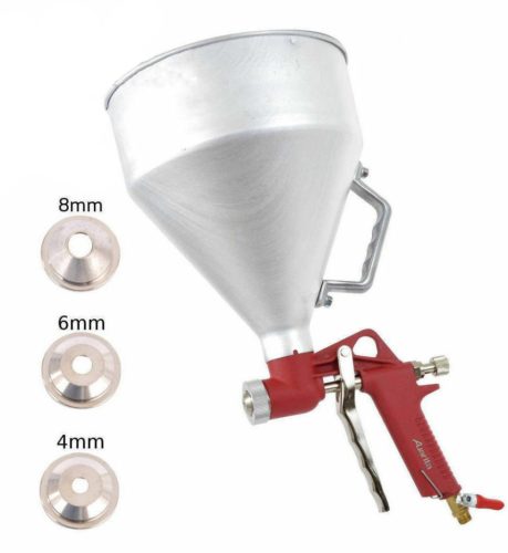 Pistol Pneumatic pentru Aplicarea Tencuielii și Vopsirii, Auarita FR-300, cu Capacitate de 6 Litri, Furtun de Aer de 230-400 l/min