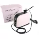 Compresor Studio pentru Airbrush Cosmetic HS-386K, Alb, cu Ventilator Nou, 0,2 Litri