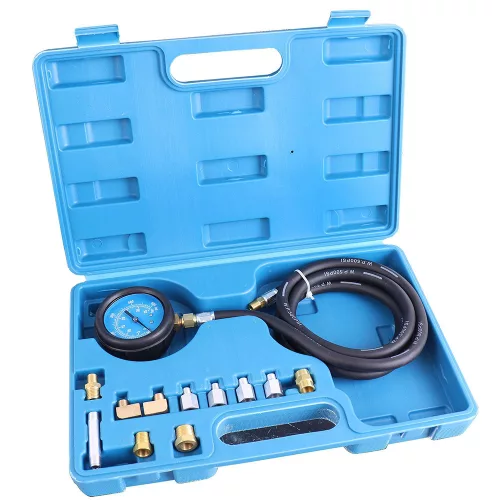 Set Profesional de Măsurare a Presiunii Uleiului cu Geantă de Plastic (12 Piese) TC Technic SK2121