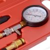 Manometru de Compresie BENZINĂ TC Technic SK2134 cu Sistem de Conectare Rapidă, 260 mm