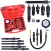 Manometru de Compresie pentru Motoare Diesel - Set 17 Piese TC Technic SK2125