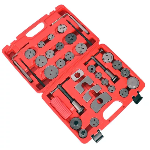 Set de Extrudare Piston Frână 35 Piese SK1009 cu Geantă de Transport și Specificații Complete