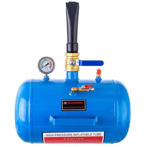 Rezervor de Aer Comprimat pentru Umflat Anvelope - 20 Litri, Model 8365s, Presiune de Lucru 6-8 Bar, Presiune Maximă 11 Bar, Greutate 13 kg