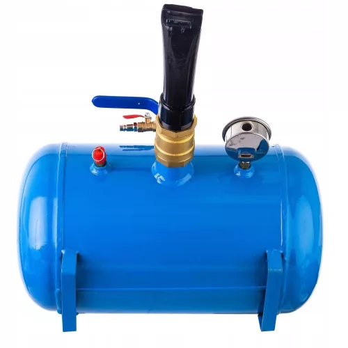 Rezervor de Aer Comprimat pentru Umflat Anvelope - 20 Litri, Model 8365s, Presiune de Lucru 6-8 Bar, Presiune Maximă 11 Bar, Greutate 13 kg