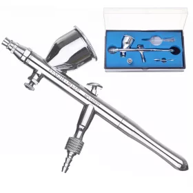   Airbrush Profesional Fengda BD-320 cu Duza de 0.3 mm, Sistem Acțiune Dublă