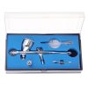 Airbrush Profesional Fengda BD-320 cu Duza de 0.3 mm, Sistem Acțiune Dublă
