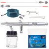 Acțiune Dublă Airbrush cu 3 Duze Interșanjabile și Furtun Fengda BD-182K (0.3, 0.5, 0.8 mm)