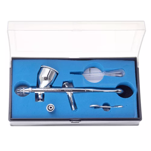 Airbrush Profesional Fengda BD-320 cu Fârfă de 0.5 mm și Sistem Acțiune Dublă