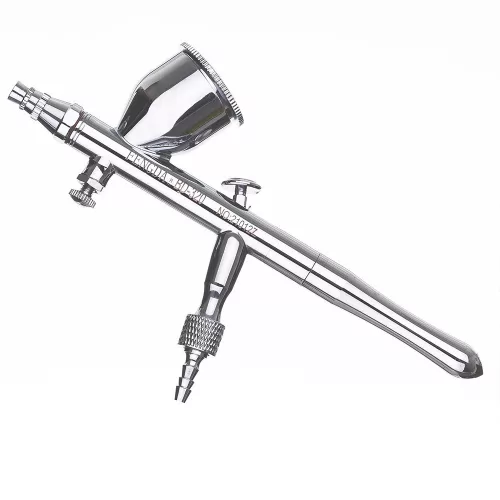 Airbrush Profesional Fengda BD-320 cu Fârfă de 0.5 mm și Sistem Acțiune Dublă