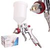 Pistol de Pulverizare Auarita H-887P HVLP 1,3 mm, 600 ml, Oțel Inoxidabil, Presiune Medie, Ecologic