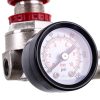 Regulator de Presiune cu Manometru, Supapă de Reglare și Cuplaj Rapid 1/4" TC Technic YQ-22, Presiune Reglabilă 0-8 bar, Manometru Dublu Calibrat (PSI și BAR)