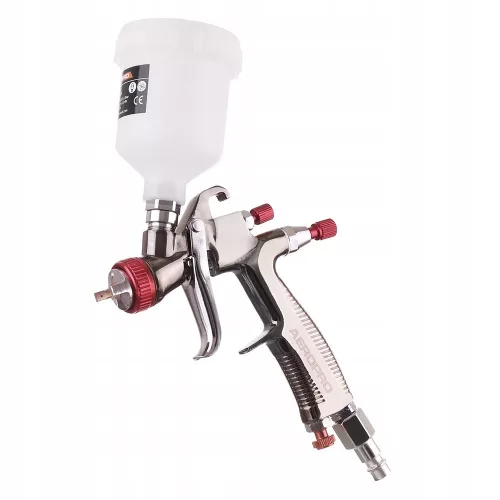 Pistol de Pulverizare Mini LVLP cu Duza de 0,8 mm pentru Compresoare Mici Aeropro R100 (120 ml)