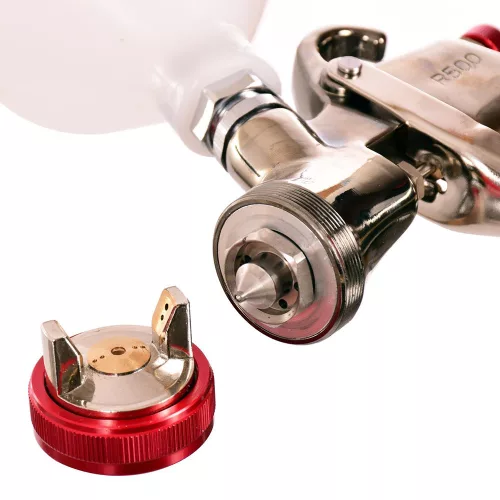 Pistol Profesional de Pulverizare cu Duza de 1,5 mm Aeropro R500 Debit Redus Presiune Redusă pentru Compresoare de Dimensiuni Mici