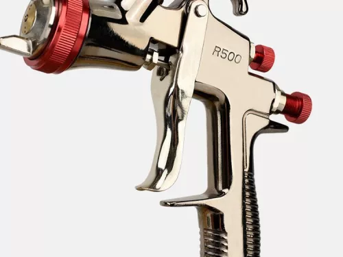 Pistol Profesional de Pulverizare cu Duza de 1,5 mm Aeropro R500 Debit Redus Presiune Redusă pentru Compresoare de Dimensiuni Mici