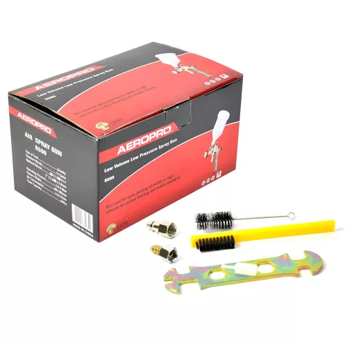 Pistol Profesional de Pulverizare cu Duza de 1,5 mm Aeropro R500 Debit Redus Presiune Redusă pentru Compresoare de Dimensiuni Mici