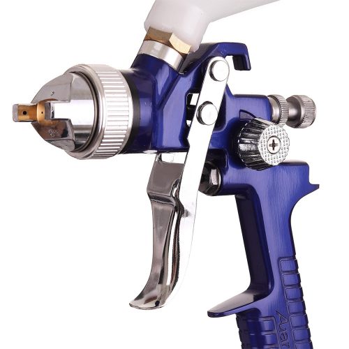 Pistol de Pulverizare Auarita H-827 HVLP Albastru 1,3 mm cu Furtun de Conectare