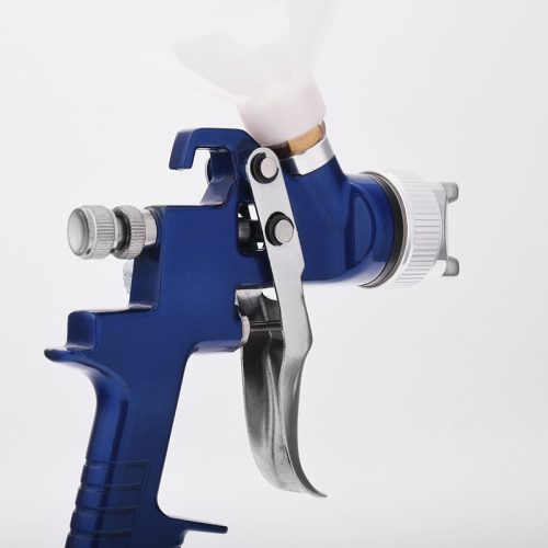 Pistol de Pulverizare Auarita H-827 HVLP Albastru 1,3 mm cu Furtun de Conectare