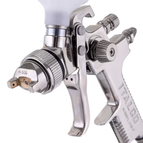 Pistol de Vopsit Italco H-500 LVMP cu Duza de 1,3 mm și Rezervor de 600 ml