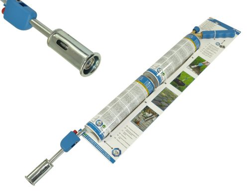 Arzător Bio pentru Grădină și Aprindere Grătar CFH PZ4000 52645 cu Aprindere Piezo, Inclusiv 2 Butelii de Gaz