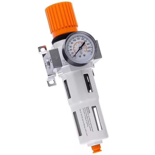 Filtru de Aer 1/2" 5µm YQFR4000-04 pentru Sisteme Pneumatice