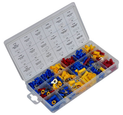 Set Conectori Electrici 360 Bucăți pentru Cabluri Auto și Electronice