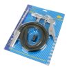 Pistol de sablare profesional Technic Lp-18 cu duză metalică și ceramică, compatibil cu diferite materiale abrazive, formă ergonomică și construcție durabilă din metal