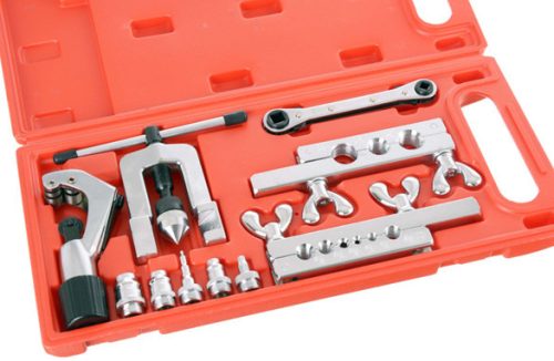 Set de Presare și Extindere Țevi TC Technic LT-M48 cu Capete de Lărgire și Cheie Supapă