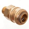 Conector Rapid Feminin 1/4 țol din Alamă pentru Cuplaj Pneumatic