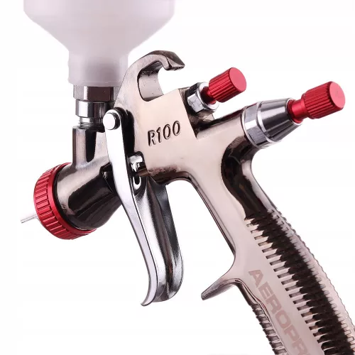 Mini Pistol de Pulverizare LVLP cu Duza de 1,2 mm pentru Compresoare Mici Aeropro R100 (125 ml)