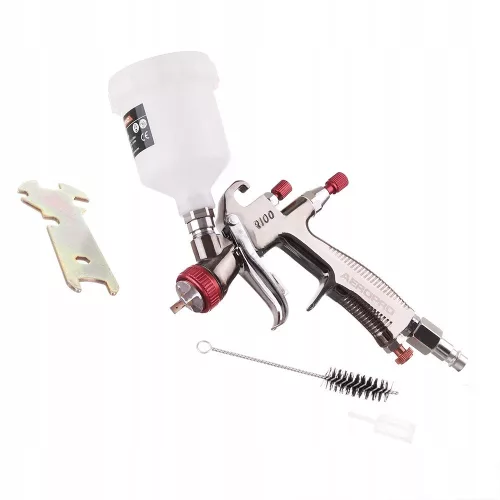 Mini Pistol de Pulverizare LVLP cu Duza de 1,2 mm pentru Compresoare Mici Aeropro R100 (125 ml)
