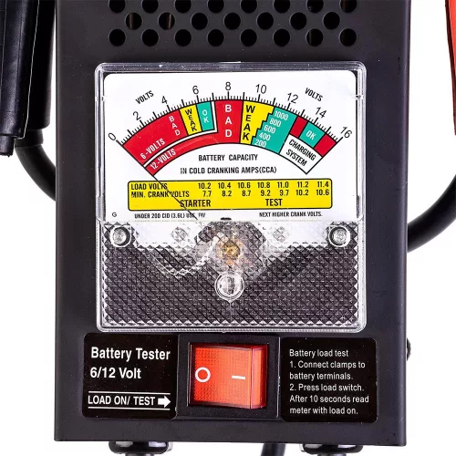 Tester Analog pentru Baterii, 6V și 12V, TC Technic SK2166