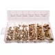 Set 150 bucăți de piulițe nit orb din oțel cu carcasă din plastic, compatibil M3, M4, M5, M6, M8, M10, TC Technic SK14126